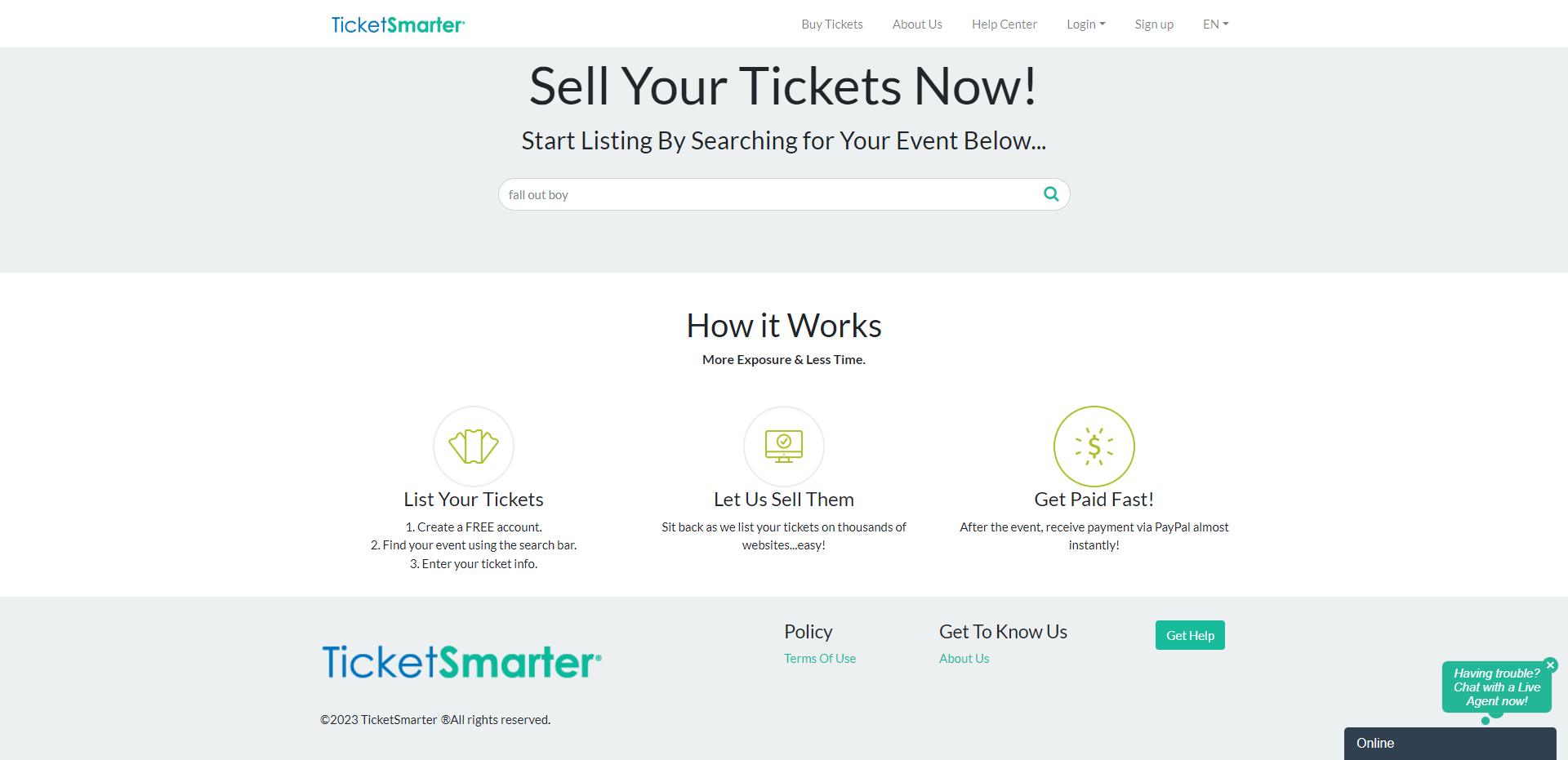 How To Sell Concert Tickets Online TicketSmarter
