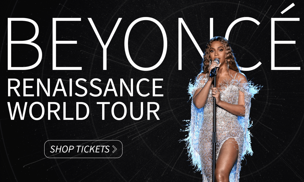 Beyoncé Announces Renaissance World Tour TicketSmarter