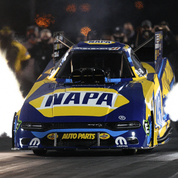 Photo of Ron Capps' NAPA AUTO PARTS Funny Car.