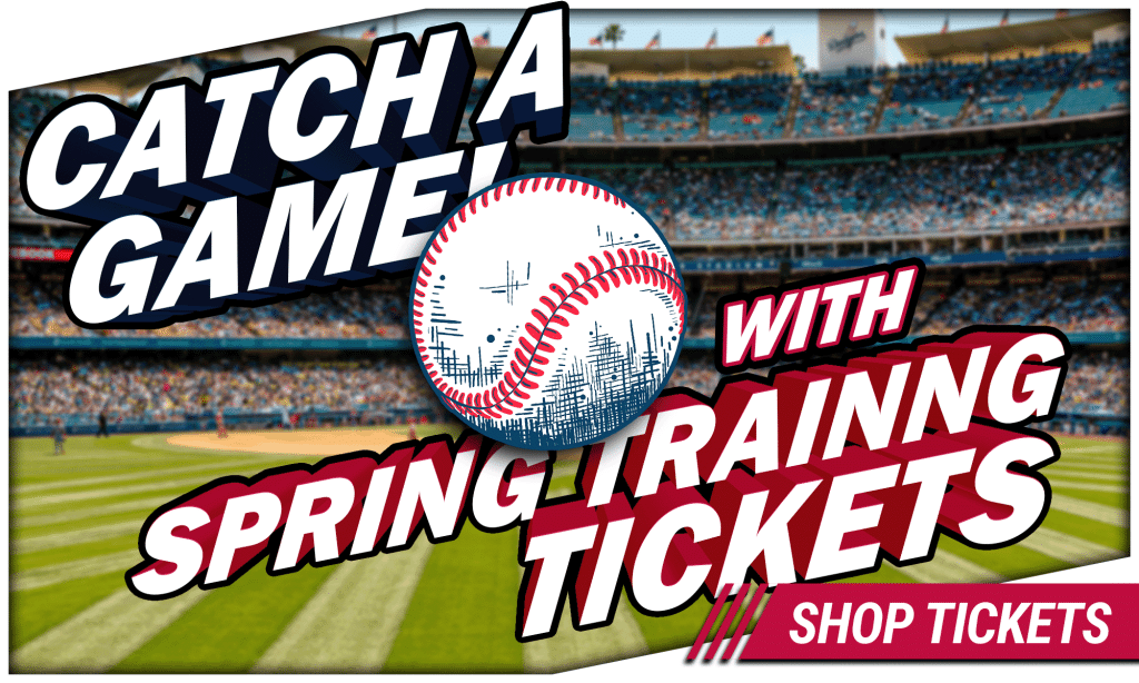 Catch a game! Shop spring training tickets.