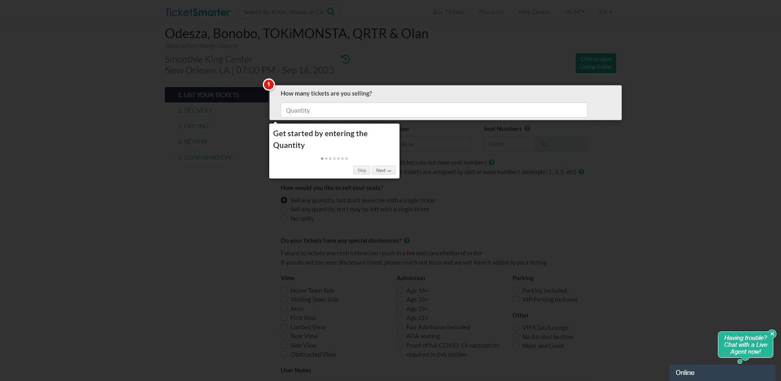 How To Sell Concert Tickets TicketSmarter