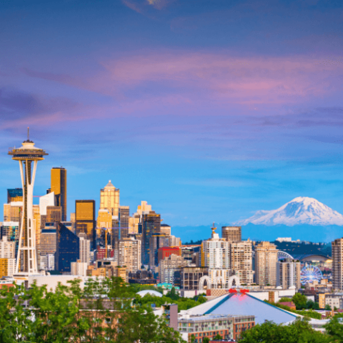 Image of Seattle skyline with the Space Needle