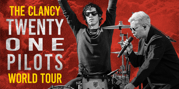 Image of Twenty One Pilots tour graphic